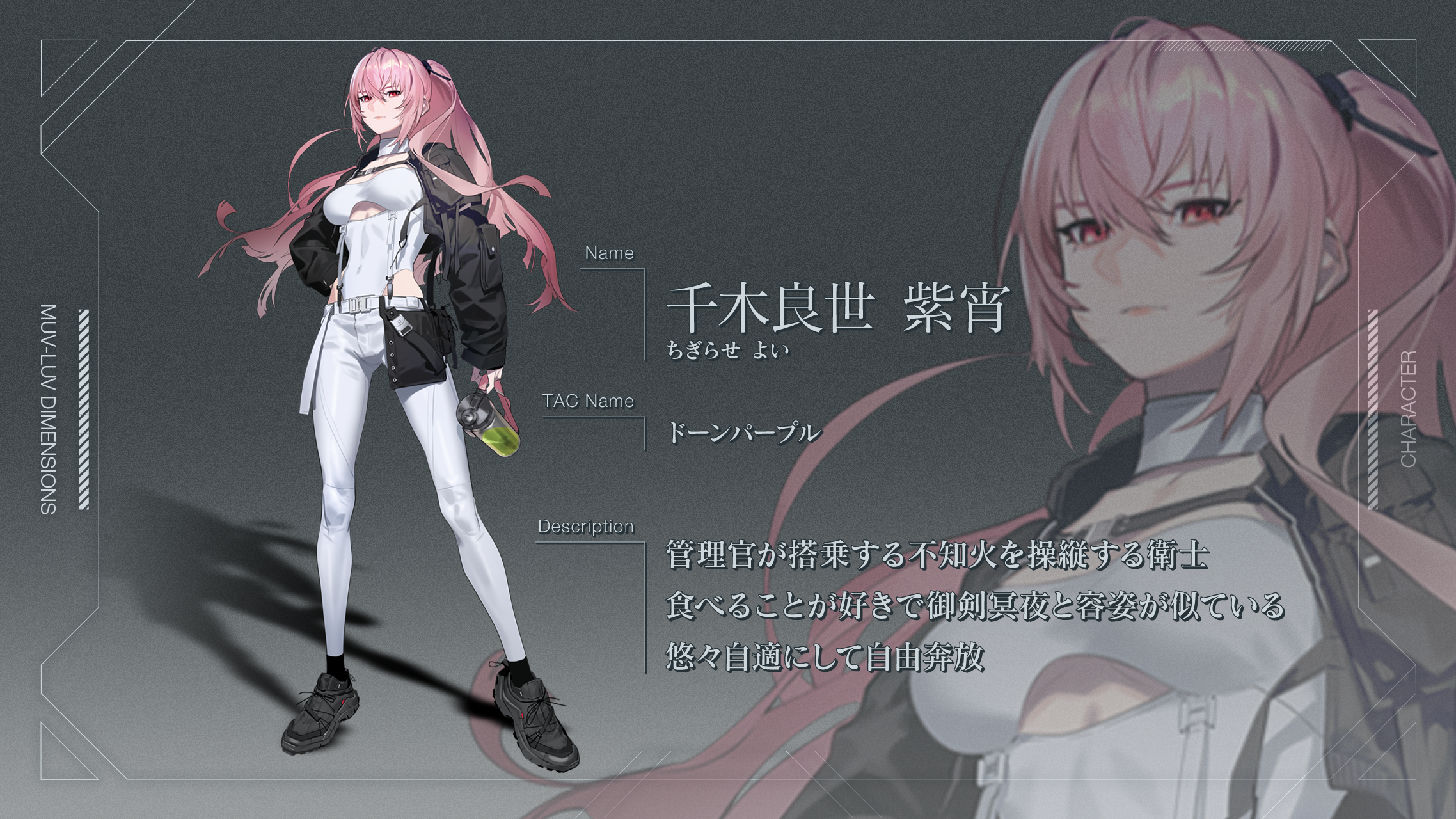 キャラクター紹介 | WEB小説『マブラヴ：ディメンションズ』特設サイト